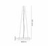 Kade Nickel Band 5 Tier Chandelier